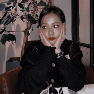 Sticker from Jisoo dark @mentahanRoleplay