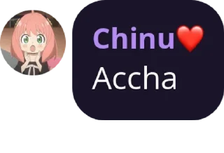 ☮️ emoji Chinu — @stckrRobot Telegram sticker 10 of 101