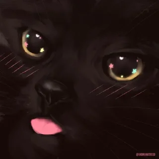 🌟 emoji @FLYNN_LOYAL Cat Emotion🐈 Telegram sticker 15 of 55