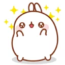 Sticker from Molang