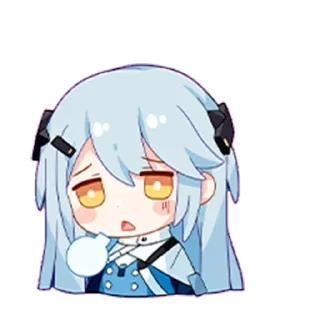 Sticker from 尘白禁区中文频道表情集