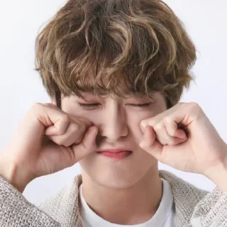 😭 emoji jaehyun mood | @kpopstickerrandom Telegram sticker 22 of 22