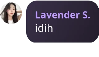 Sticker from punya lavender