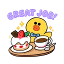 👍 emoji Line Cute & Soft Telegram sticker 7 of 24
