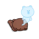 👻 emoji Line Cute & Soft Telegram sticker 24 of 24