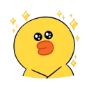😇 emoji Line Cute & Soft Telegram sticker 15 of 24