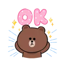 👌 emoji Line Cute & Soft Telegram sticker 5 of 24