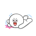 😆 emoji Line Cute & Soft Telegram sticker 10 of 24