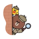 👮 emoji Line Cute & Soft Telegram sticker 17 of 24