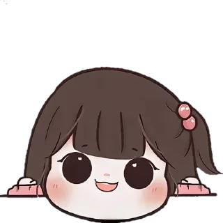 🙃 emoji @adi_xd ≈ Cute Girl - Collection 13 ---------------------------- Telegram sticker 3 of 40