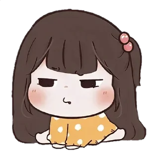 👀 emoji @adi_xd ≈ Cute Girl - Collection 13 ---------------------------- Telegram sticker 1 of 40