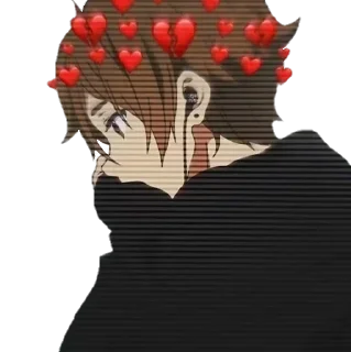 💔 emoji Me and the Boys @Tobirama_Tedyy Telegram sticker 14 of 73