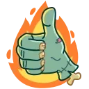 👍 emoji @Lucario21_2009 's Pack Telegram sticker 1 of 23