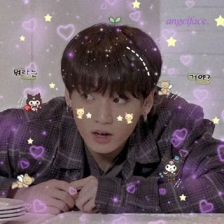 Sticker from Jk cute ¦ @stickerjeonjeka