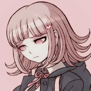 Sticker from cute anime