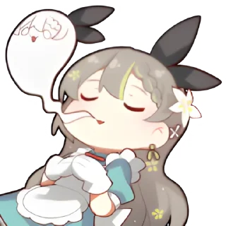 Sticker from 明前奶绿2.0-爱丽丝