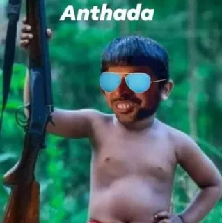 😂 emoji Mammootty Troll @sticker_pack_channel — @stckrRobot Telegram sticker 22 of 120