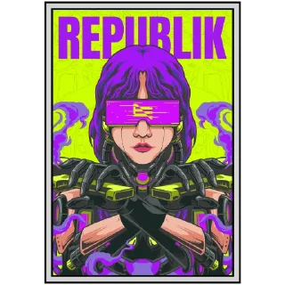 Sticker from REPUBLIK OFFICIAL