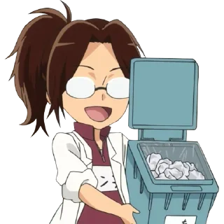 😀 emoji AOT Junior High - @Otakuzdream Telegram sticker 21 of 54