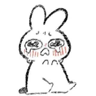 😔 emoji >3 .. randooom w/ achlyy! ₍^⑅^ Telegram sticker 9 of 15
