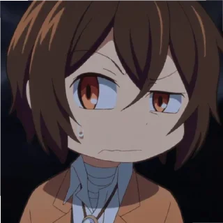 😶 emoji dazai Telegram sticker 17 of 28