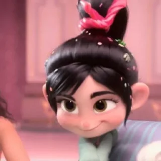🧩 emoji vanellope┊₊·͟͟͟͟͟͟͞͞͞͞͞͞➳ @PUZZLESPIECE ༉‧₊ Telegram sticker 9 of 55