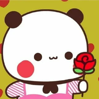 🌹 emoji @Opstickerpacks ✨cute panda 💖 Telegram sticker 9 of 61