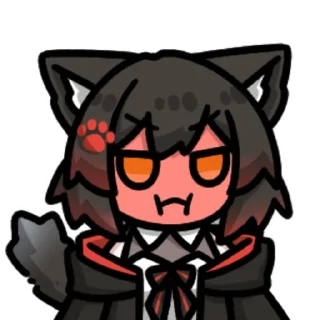 🌡️ emoji 猫妖夜瞳喵 @zhaxia_cn Telegram sticker 11 of 16