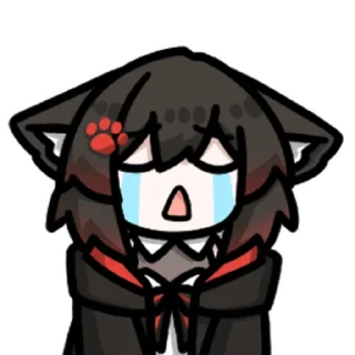 🐱 emoji 猫妖夜瞳喵 @zhaxia_cn Telegram sticker 6 of 16