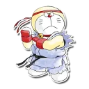 Sticker from Doraemon Cosplay