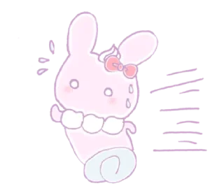 🐰 emoji ㅤㅤㅤ✰ @stickeriesⴰ pαⲥ꯭k ϟ ᵎ Telegram sticker 9 of 80