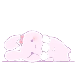 🐰 emoji ㅤㅤㅤ✰ @stickeriesⴰ pαⲥ꯭k ϟ ᵎ Telegram sticker 14 of 80
