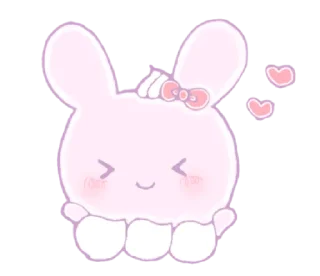 🐰 emoji ㅤㅤㅤ✰ @stickeriesⴰ pαⲥ꯭k ϟ ᵎ Telegram sticker 7 of 80