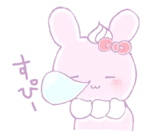 🐰 emoji ㅤㅤㅤ✰ @stickeriesⴰ pαⲥ꯭k ϟ ᵎ Telegram sticker 24 of 80