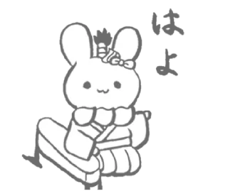 🐰 emoji ㅤㅤㅤ✰ @stickeriesⴰ pαⲥ꯭k ϟ ᵎ Telegram sticker 16 of 80