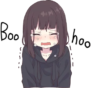 😭 emoji 哭哭 Telegram sticker 15 of 24