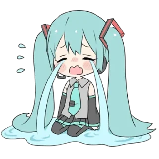 😭 emoji 哭哭 Telegram sticker 4 of 24