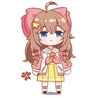 😡 emoji Wechat Diana Telegram sticker 7 of 16