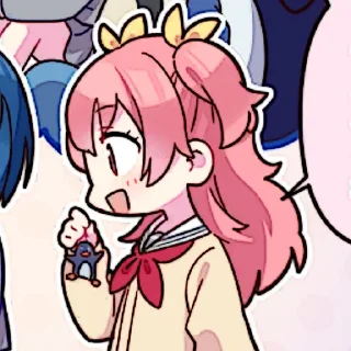 Sticker from ★. @Stickeranimepack ฅ ࣪ ˖ @Mochafeh %!?
