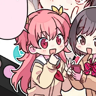 💐 emoji ★. @Stickeranimepack ฅ ࣪ ˖ @Mochafeh %!? Telegram sticker 5 of 35