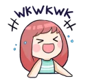 🤣 emoji 🌈 Si Kiyut @tikelmu Telegram sticker 5 of 9