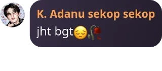 😔 emoji isinya orang kiyut pack by @QuotLyBot Telegram sticker 11 of 91
