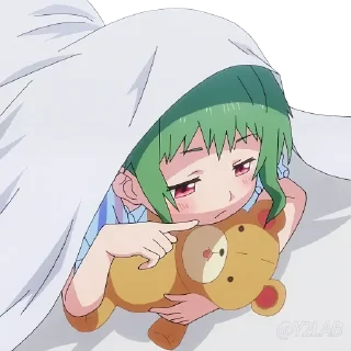 😴 emoji Shuumatsu no Harem @Y2LAB Telegram sticker 21 of 83