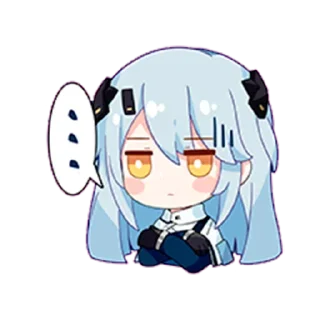 Sticker from 尘白禁区中文频道表情集