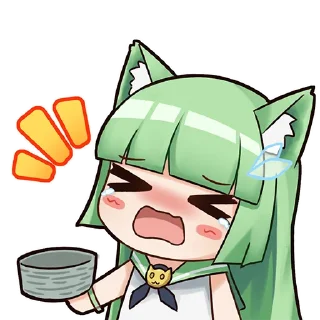 😭 emoji 萌娘百科 Telegram sticker 17 of 18