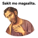 👼 emoji jesus hates u Telegram sticker 5 of 18