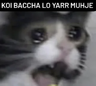 😭 emoji @its_obito ro lo thoda Telegram sticker 3 of 38