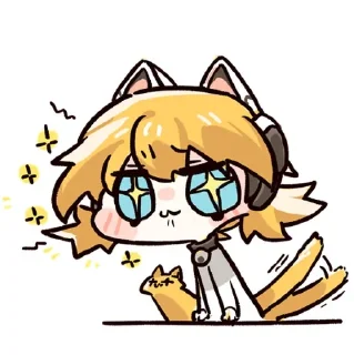 Sticker from Girls' Frontline: Neural Cloud