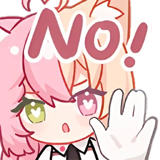 👊 emoji 桃井最中Monaka装扮 @MonakaSticker Telegram sticker 2 of 62