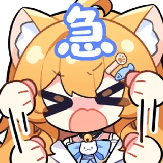 Sticker from 啊橘Las @zhaxia_cn
